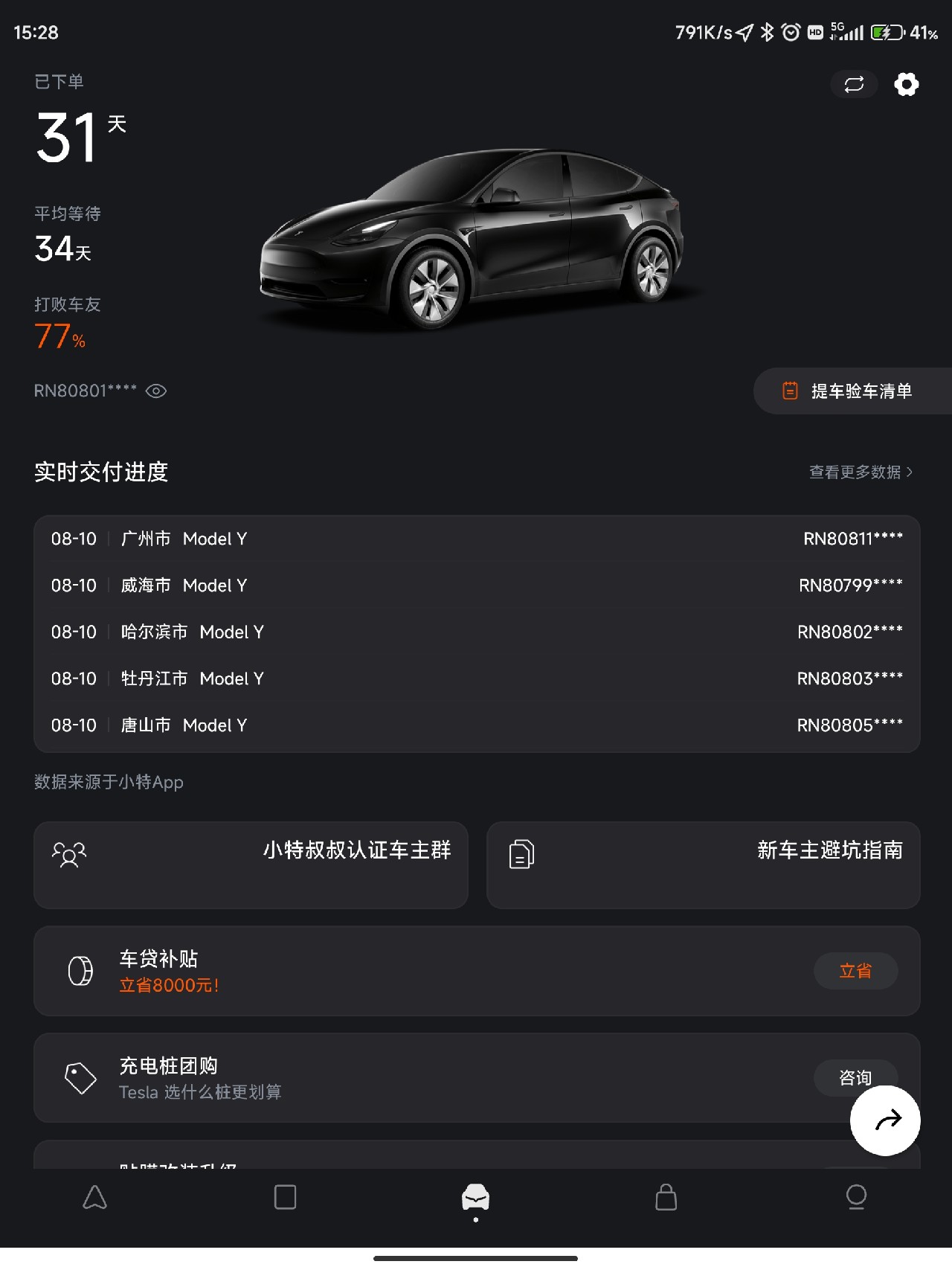 意思是说我的耐心已经击败了77%的车友么！？ - 图片 1