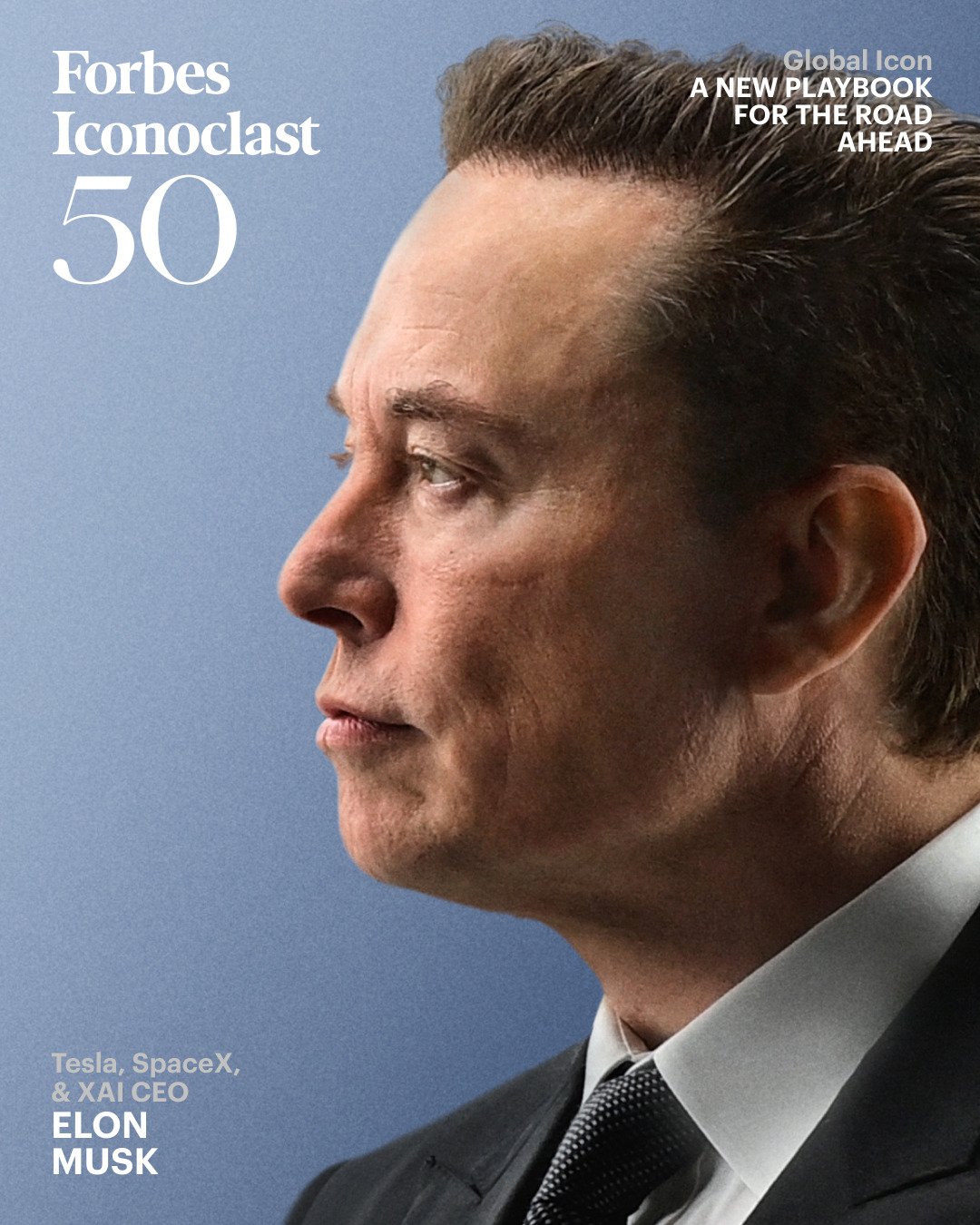 Forbes在其2026年“颠覆者50人“榜单中将埃隆·马斯克置于核心位置，表彰这位在多个领域同时实现颠覆的企业家。

榜单覆盖特斯拉的电动汽车帝国及Optimus人形机器人、Starlink卫星互联 - 图片 1