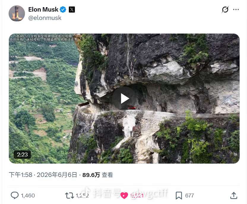 马斯克转发了国内使用破解版v14的视频。几个意思，给太监看片？ - 图片 1