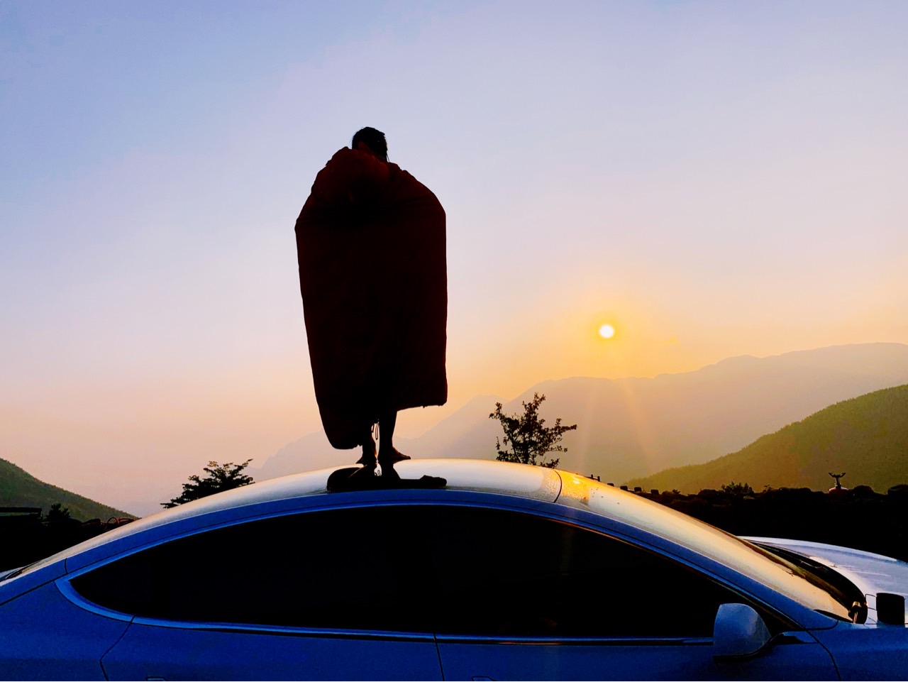 自驾M3露营看日出 - 图片 4