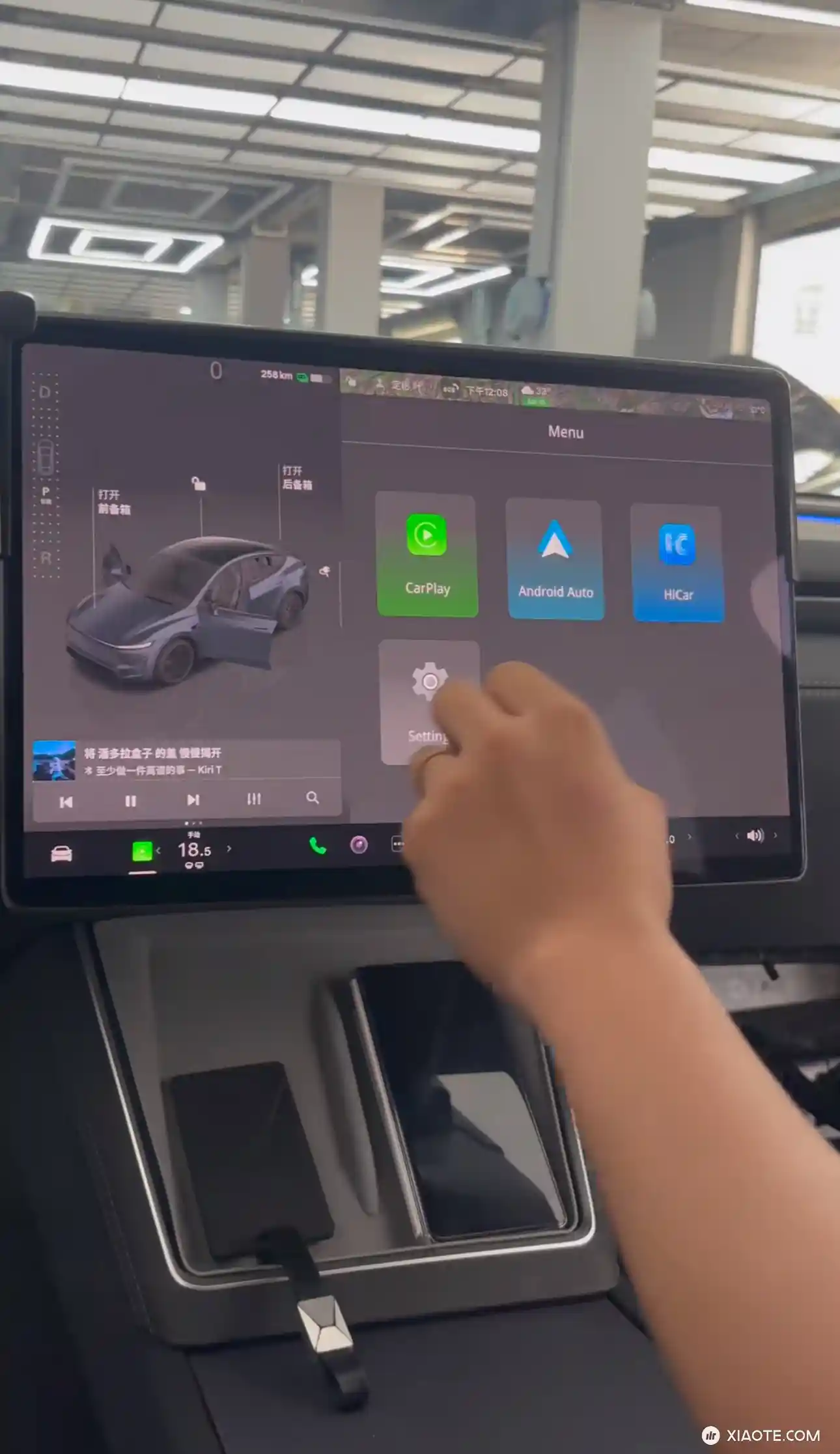 俄国大神改FSD,还是太强了,ota升级,外挂菜单还能放原厂设置里,这样对比,国内CarPlay盒子看着太山寨了 - 图片 4