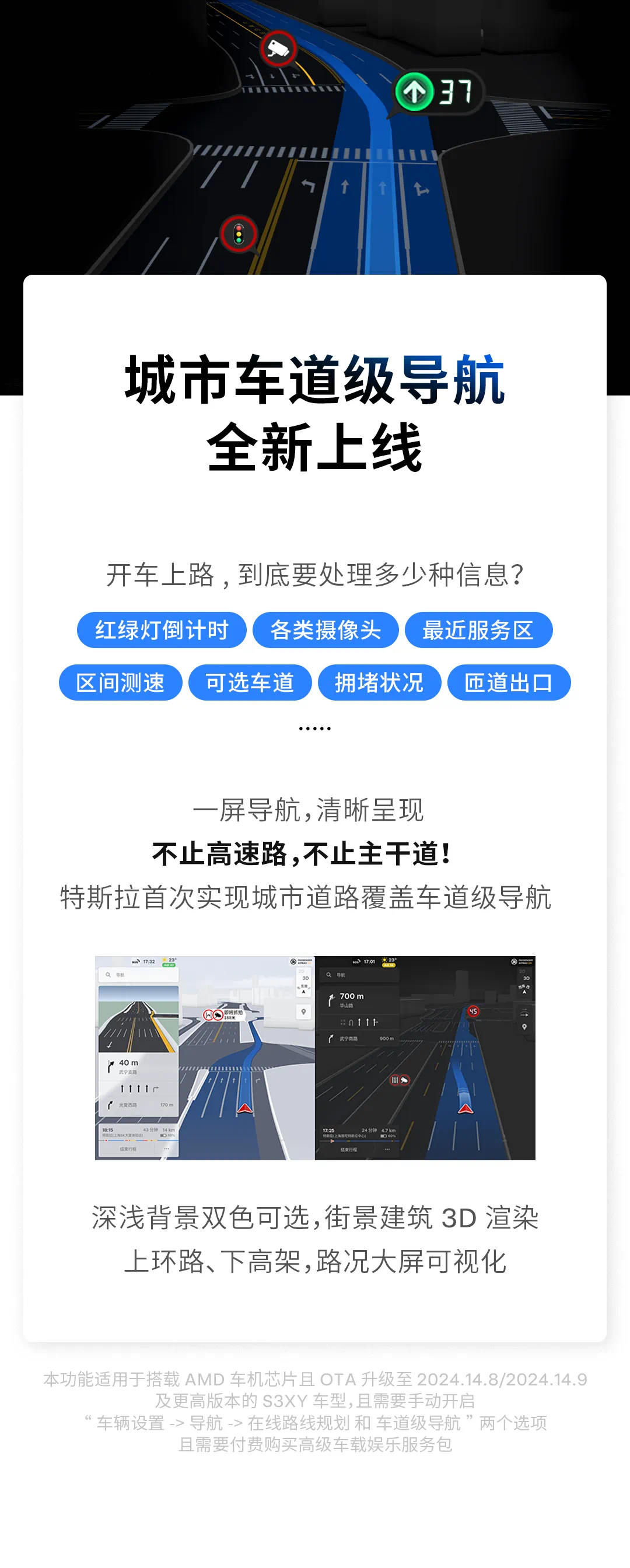 升级的导航似乎和穷p关系不大，需要开高级娱乐包，新车体验过后就一直没续费觉得没什么用 - 图片 1