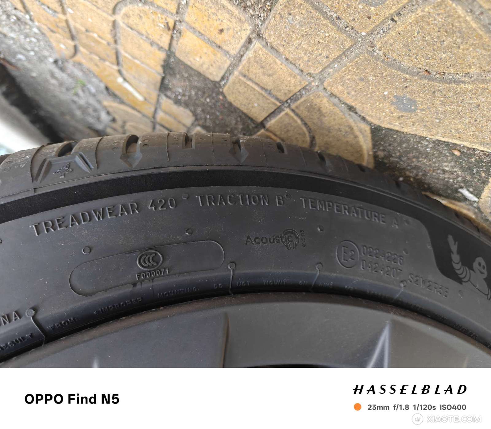 换轮胎顺便尝尝鲜。新上的 PS5E,米其林颜值真的高。可惜抓地力差了些 - 图片 4