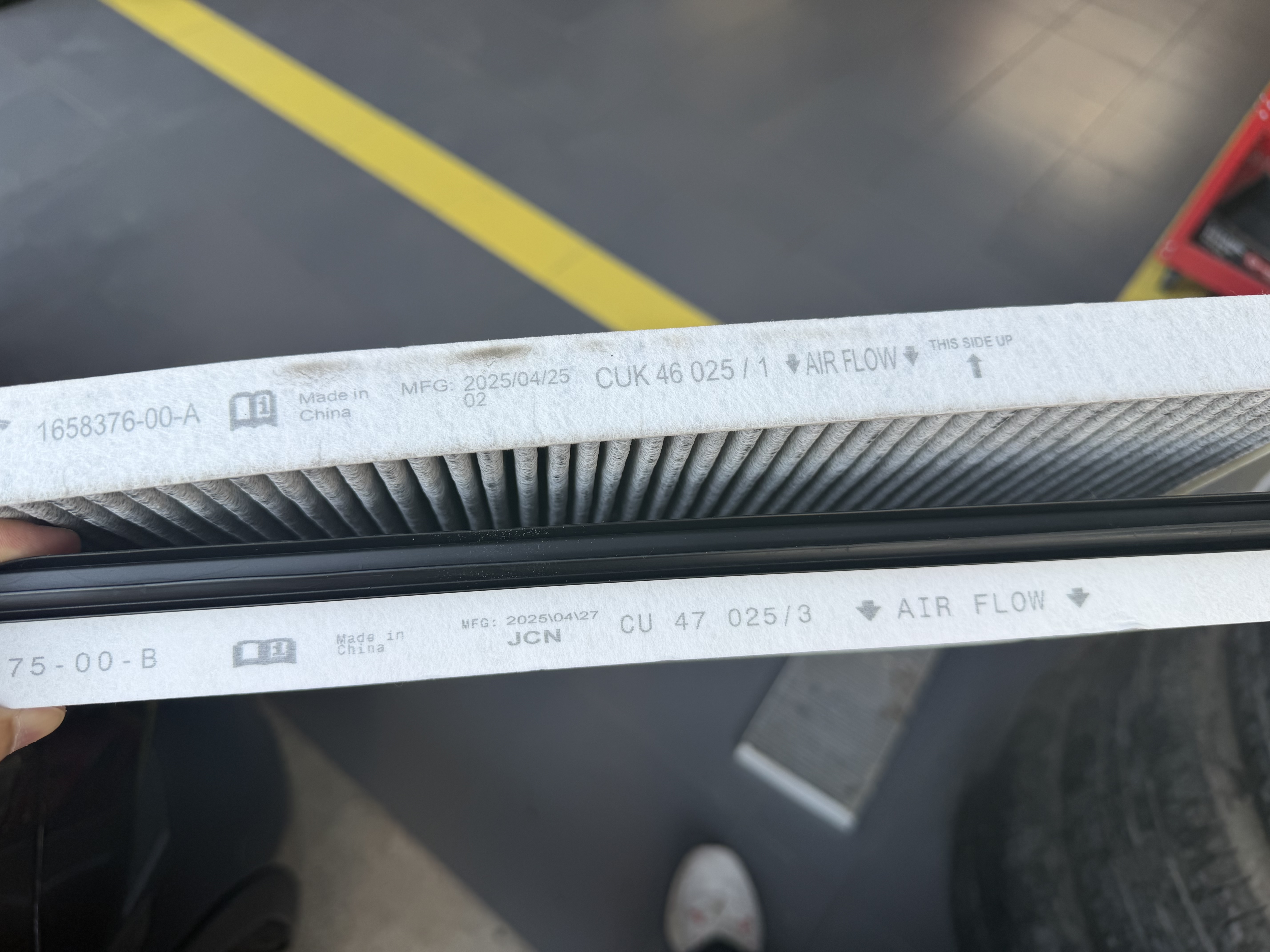一年整换，外循环明显风更小了，一看确实堵的厉害，换完外循环明显风更大了，今年试试第三方曼牌 - 图片 2