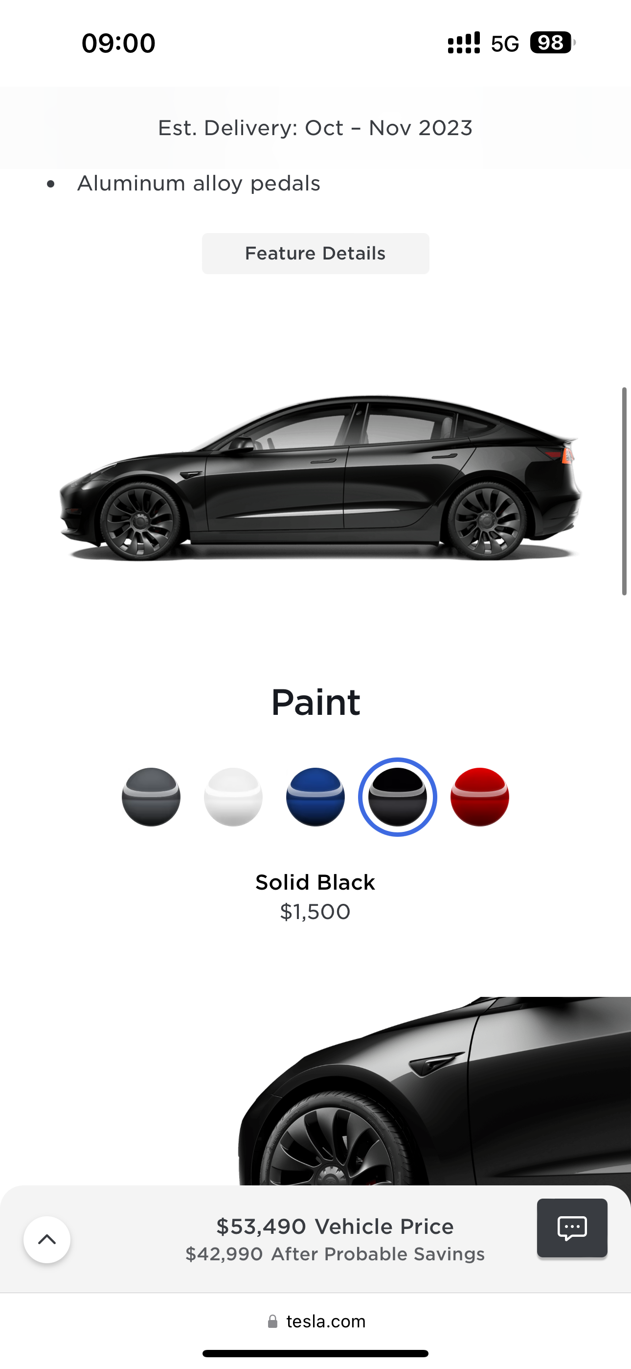美国版的3黑色车漆，加钱和我们的有啥不一样？ - 图片 1