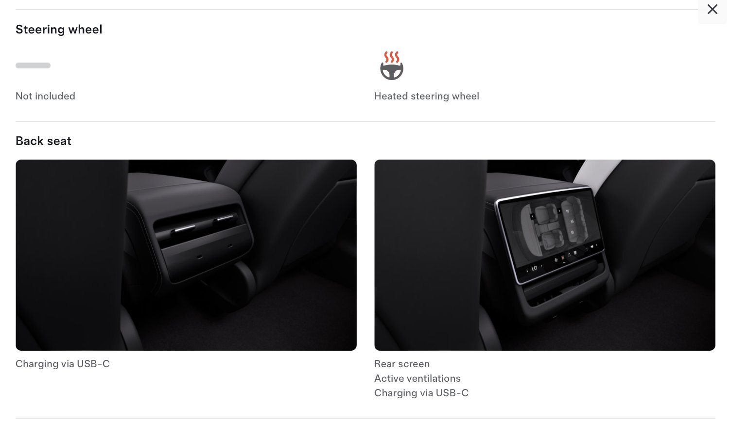 新款 Model 3 廉价版今天上市，这是我去年model3上市前爆料的五个版本的最后一个，至今5个版本已全部上市
以下为具体区别：
• 织物内饰
• 前排或后排均无加热或通风座椅
• 后排座椅屏幕已 - 图片 9