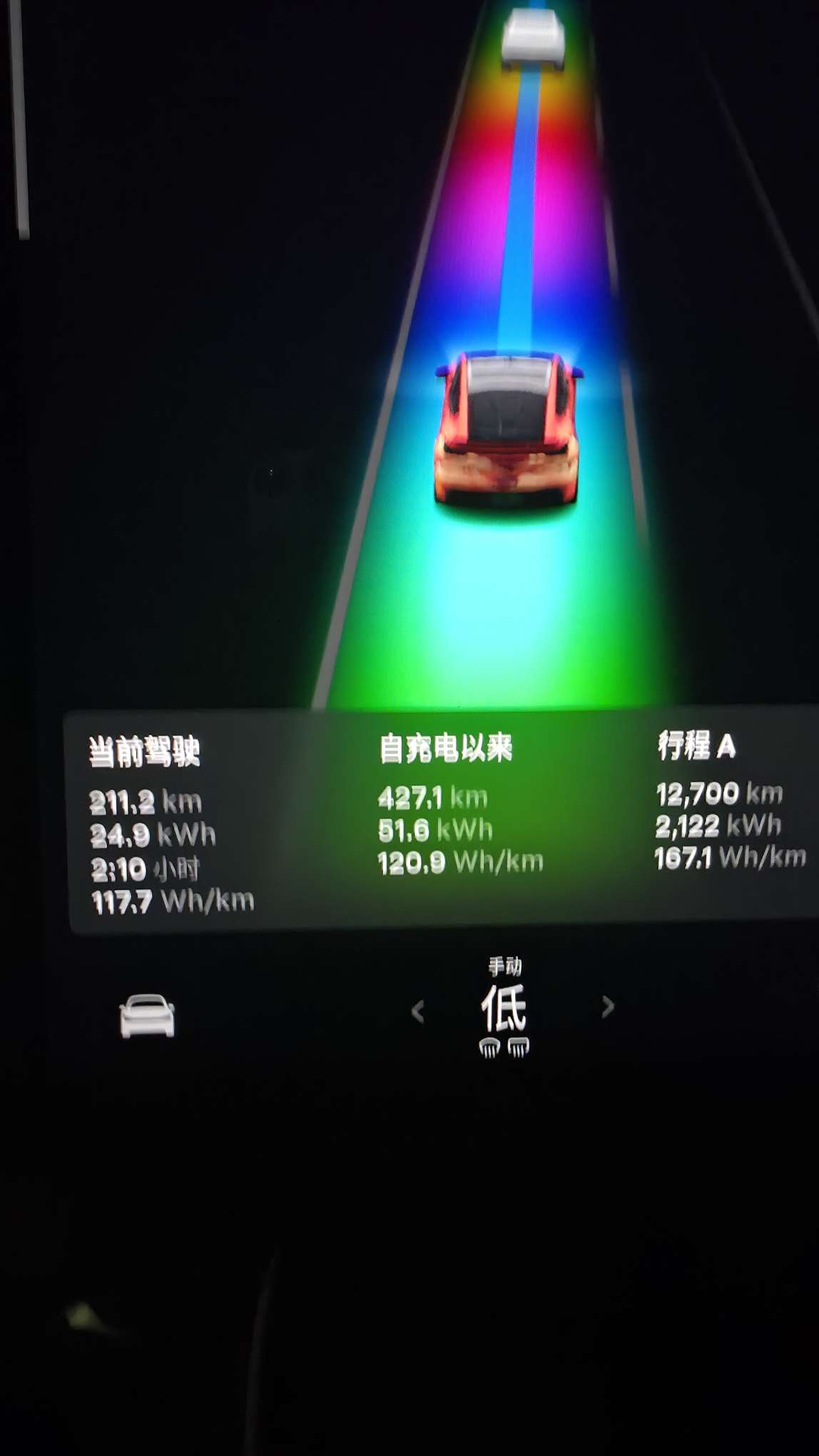 特斯拉YL，高速100，河南地区能耗120左右，有点猛啊 - 图片 1