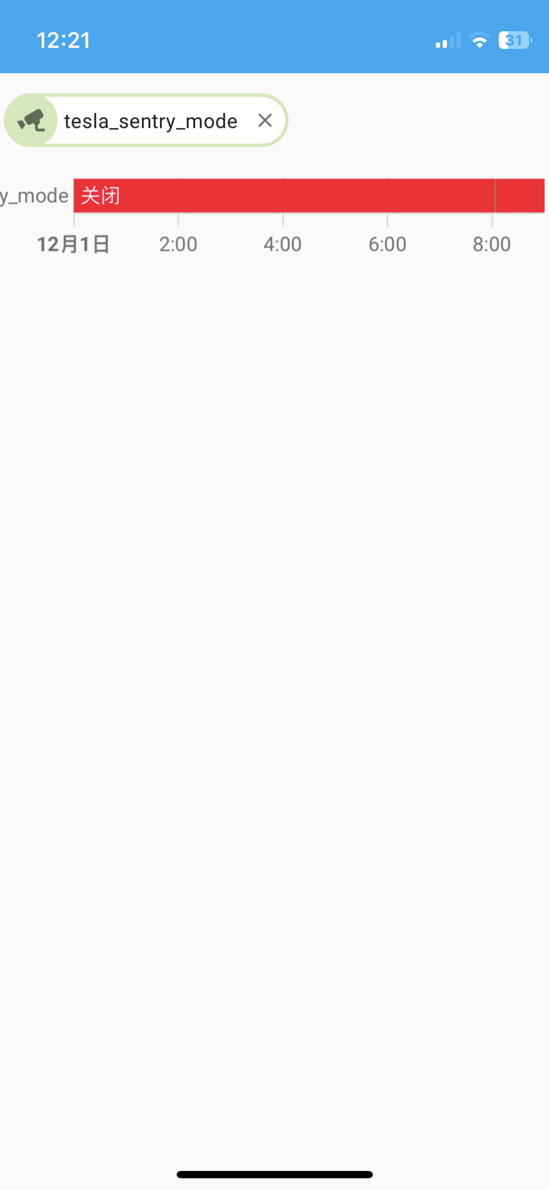 最近连续两天晚上到第二天早上掉电分别13%和10%，没有开烧饼，晚上也不开app，查看teslamate数据如图。400的回复是有第三方远程唤醒了车辆，很蹊跷的是这两天都是凌晨4:30-05:00之间 - 图片 1