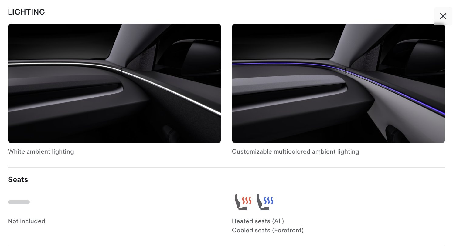 新款 Model 3 廉价版今天上市，这是我去年model3上市前爆料的五个版本的最后一个，至今5个版本已全部上市
以下为具体区别：
• 织物内饰
• 前排或后排均无加热或通风座椅
• 后排座椅屏幕已 - 图片 6