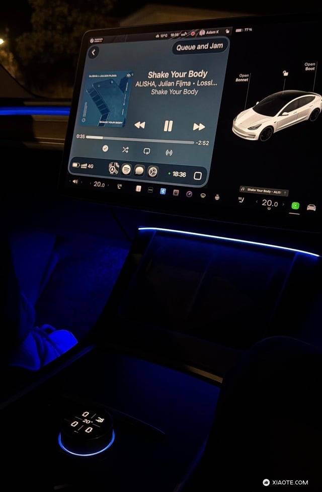 这次OT A升级以后,我发现倒车是有完全不一样的体验,不知道你们有没有发现,就是这个升级以后停车的话自动泊车的话,他会非常的靠里面,我是有Fsd 的,只是没有推送目前用的EAP
下面的图片是配个 - 图片 2