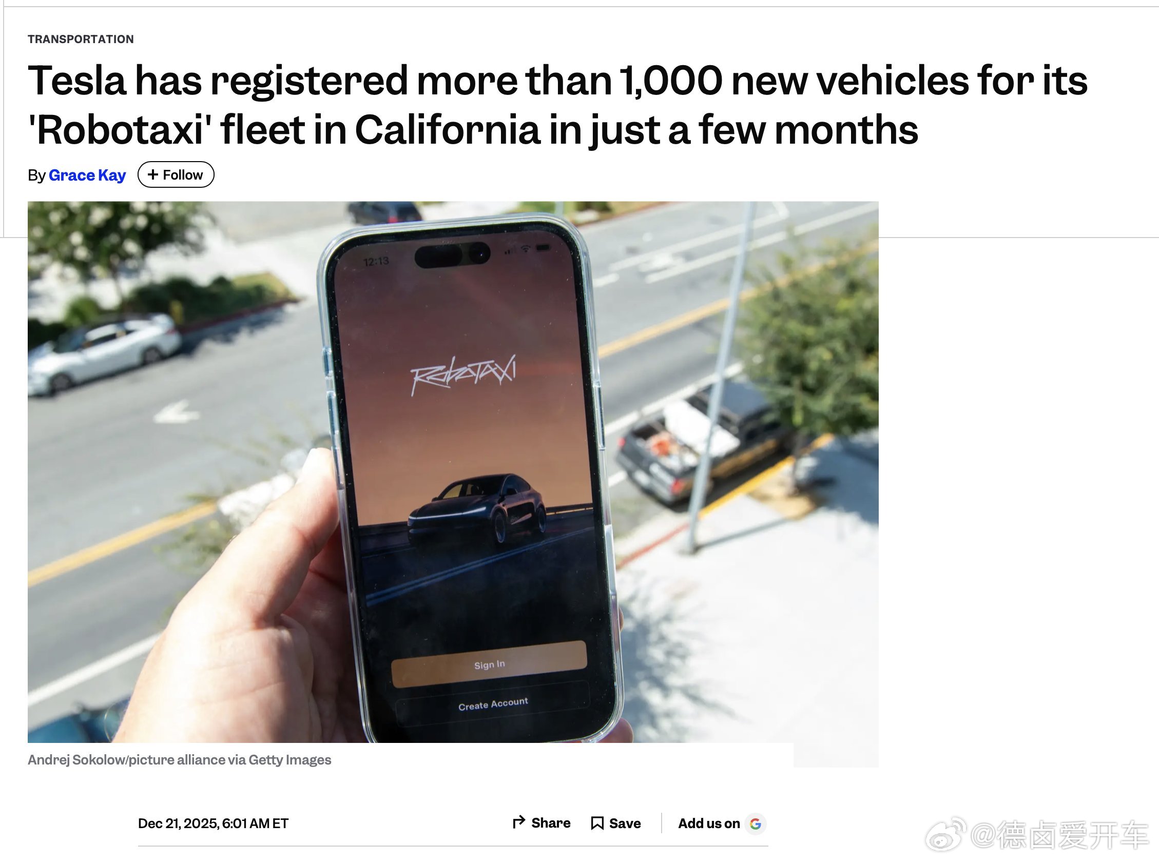 特斯拉目前在加州注册的 Robotaxi 网约车规模达到了1655辆车和798名司机，而8月份的数据是28辆车和128名司机，虽然这些并不等于实际运营规模，同时特斯拉无需实时向有关部门同步新增数据，可 - 图片 1