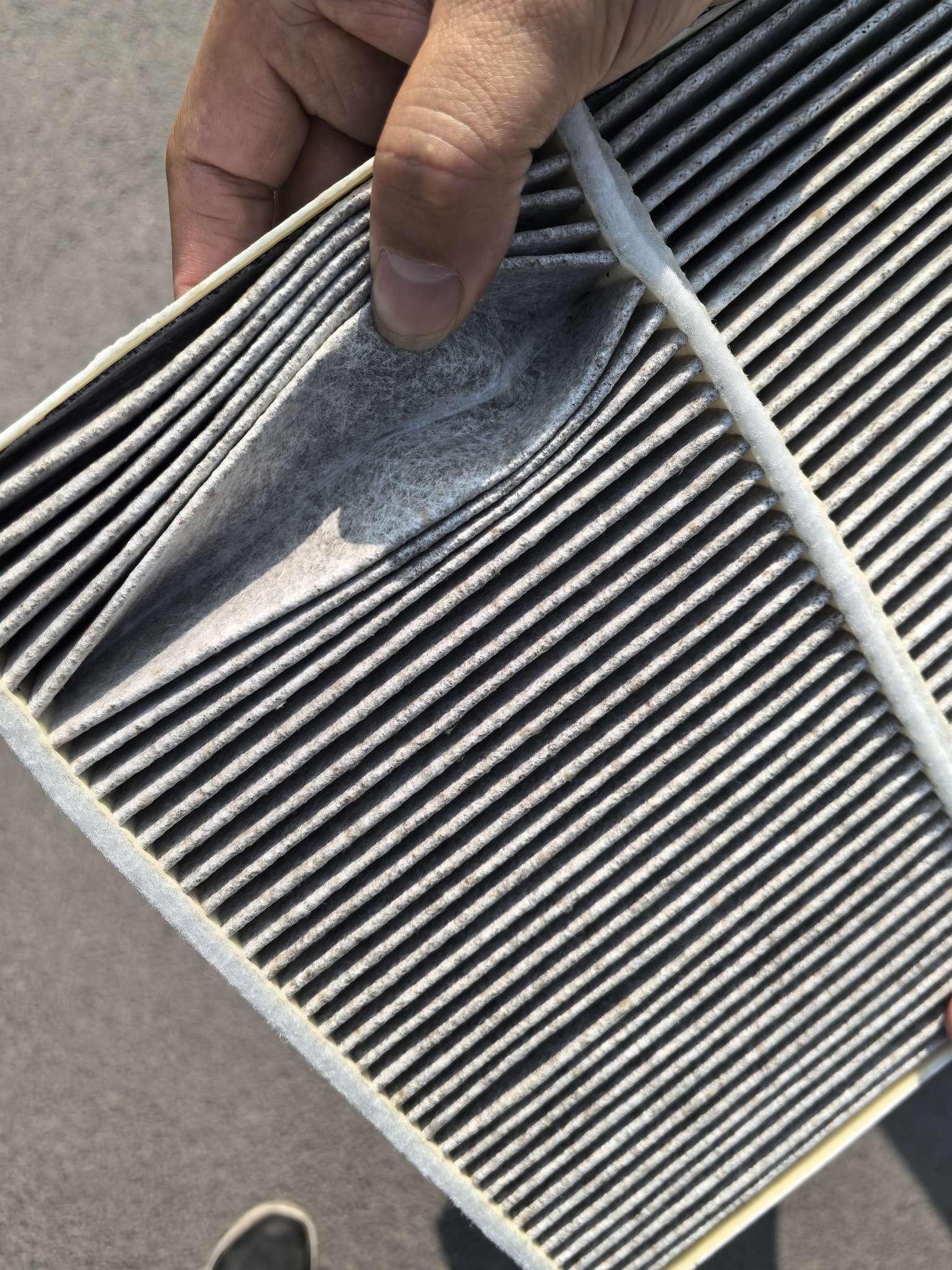 25款焕新标续毛豆三首保
13700公里，一年整时间
本来不打算换空调滤芯
第一次看看到底有多脏[汗颜R]

轮胎换位155.26元
空调滤芯349.87
合计505.13元 - 图片 1