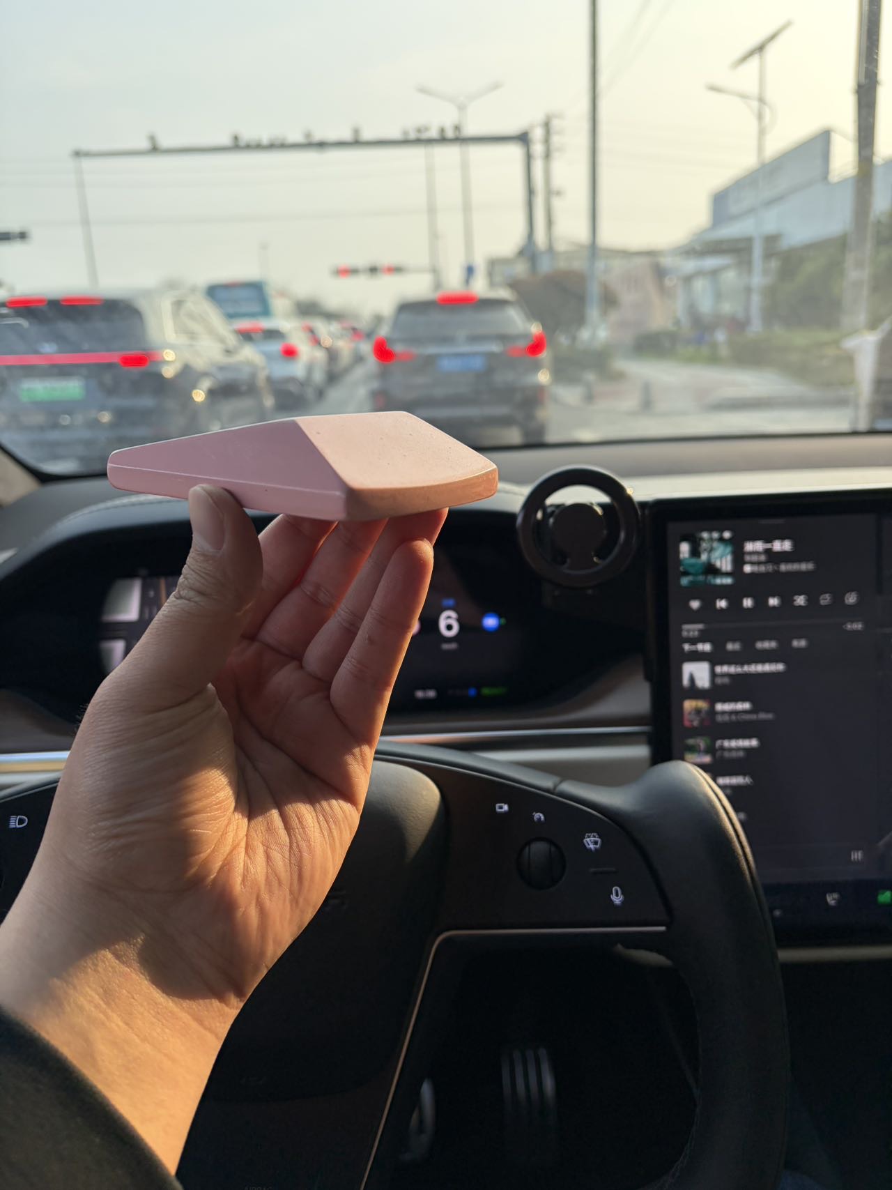 自己做的卡片钥匙，猛男粉 - 图片 1