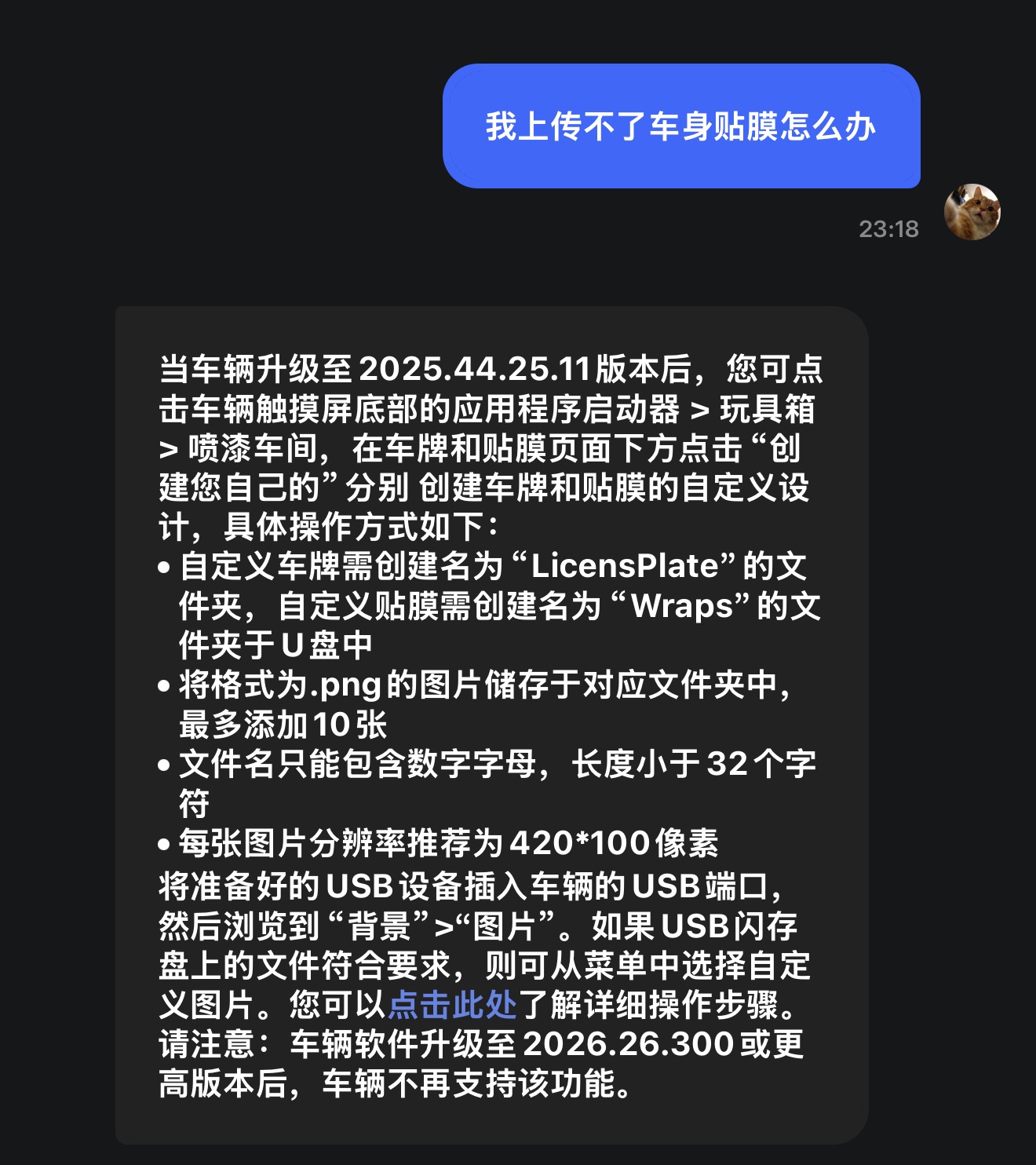 为符合相关法律法规要求，特斯拉将在下一版本全面取消车身自定义贴膜功能 - 图片 1
