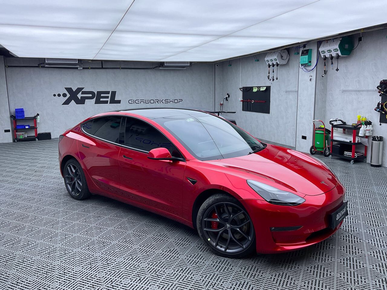 Model3红色改魂动红～
