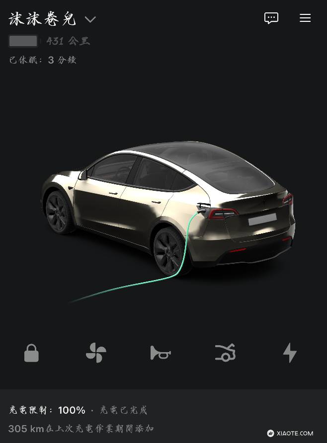 新年新希望
小Y已經開了整一年了,電池從最初新車時的滿電435km,一直到今年年底滿電426km穩步衰減。今天,新年第一充,驚喜的發現,滿電變成了431km。
😂 - 图片 1