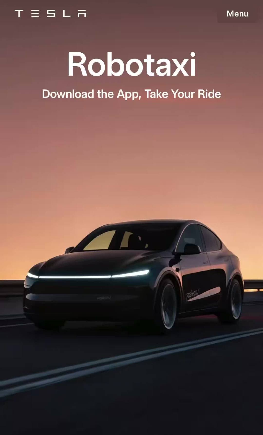 #特斯拉#

 已推出更新版Robotaxi网站，并上传了最新的宣传视频，这明确预示着服务即将扩展。

"我们今日为您带来自动驾驶出行服务——首阶段以Model Y车型启动。

目前得克萨斯州奥斯汀市 - 图片 2