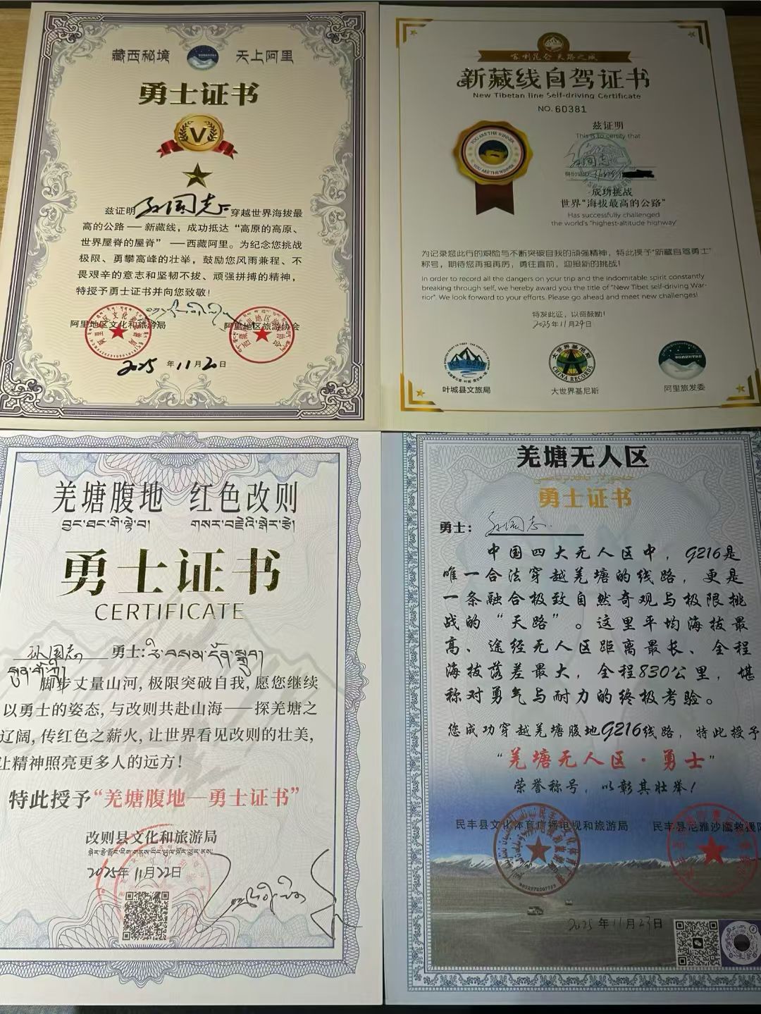 听说马斯克和特朗普这两天来中国了？
本人单人自驾特斯拉modely四驱长续航版连续环游中国，历时303天，自费无赞助无后援。
目标108000公里，目前总里程已抵达105000公里。

穿越中国大陆所 - 图片 3