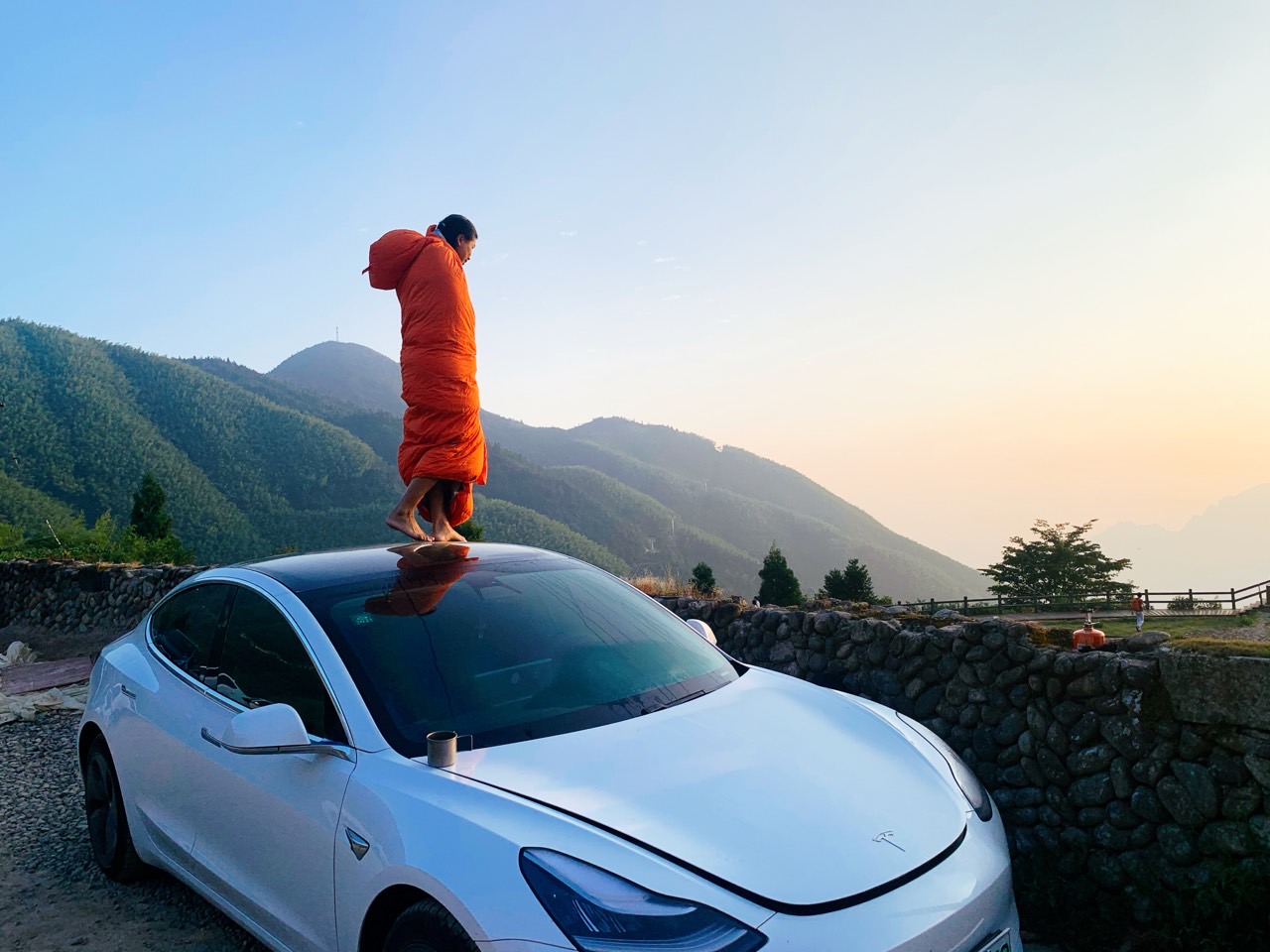 自驾M3露营看日出 - 图片 5