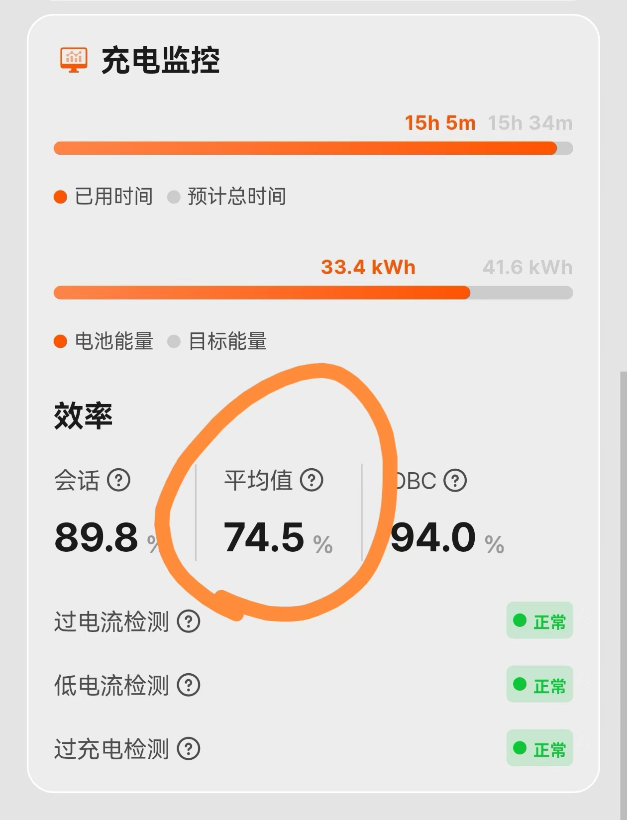 慢充这个效率正常吗 感觉好低啊 - 图片 1